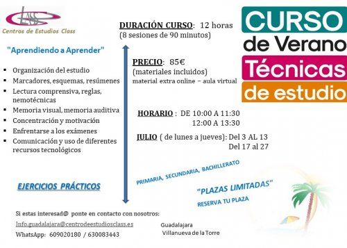 TECNICAS ESTUDIO TECNICAS ESTUDIO